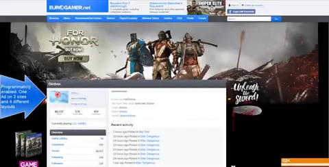 Artwork for the For Honor game launch campaign.