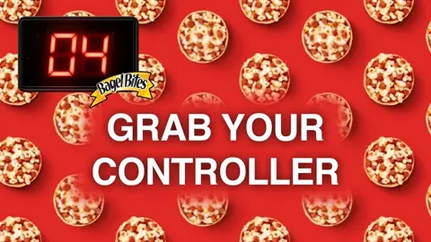 Artwork for the BagelBites Social Media Campaign.